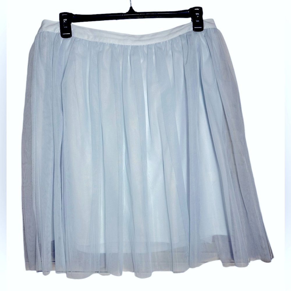 Pale Blue Tulle LC Lauren Conrad x Disney Skirt. Size XL.